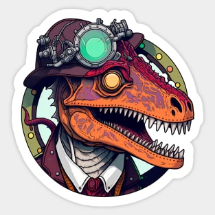 Madame T-Rex Sticker